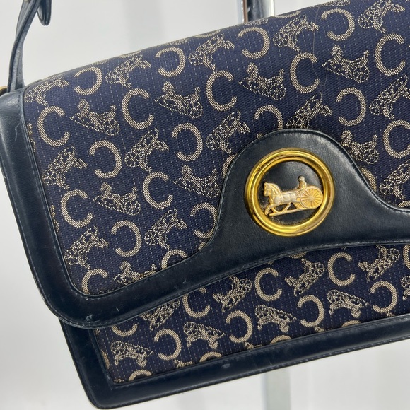 Celine Vintage Horse Carriage Shoulder bag - Picture 5 of 14